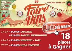 Foire aux Vins Colmar 2018