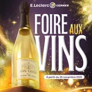 Foire aux vins d'Hiver du E.Leclerc Cernay