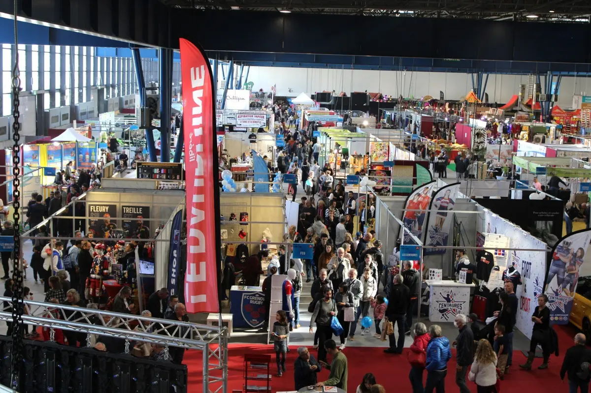Les stands de la Foire de Grenoble