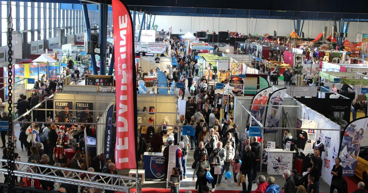 Les stands de la Foire de Grenoble