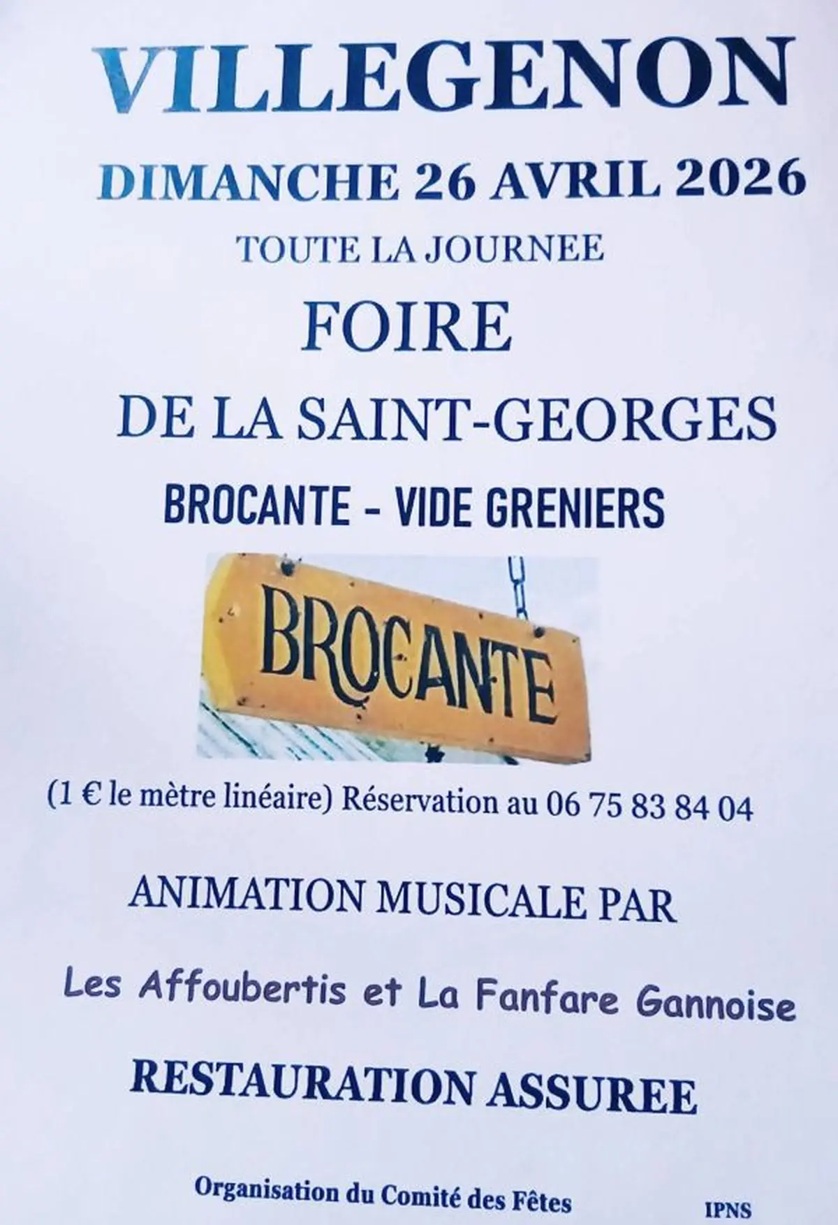 Foire de la Saint-Georges - Brocante