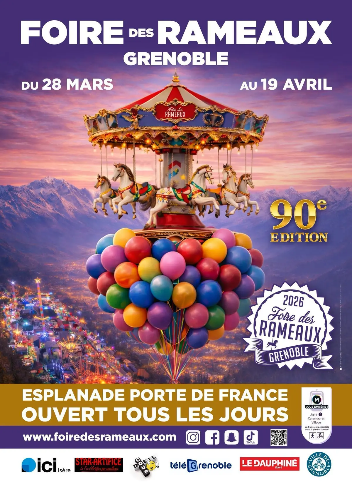 90e Foire des Rameaux de Grenoble