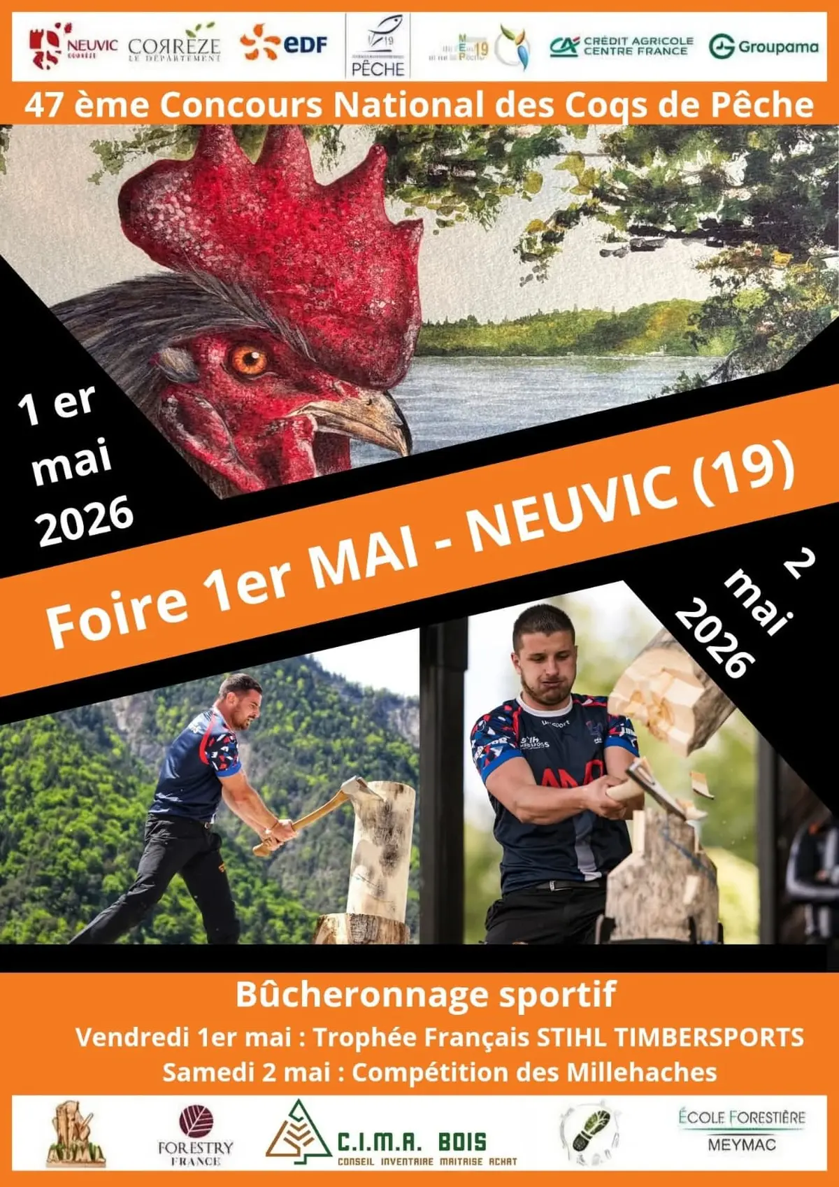 Foire du 1er mai et 47ème concours national des coqs de pêche