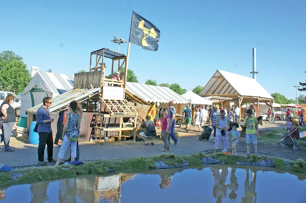 En 2018, la Foire Eco Bio d'Alsace a apporté son soutien à la ZAD de Bure.