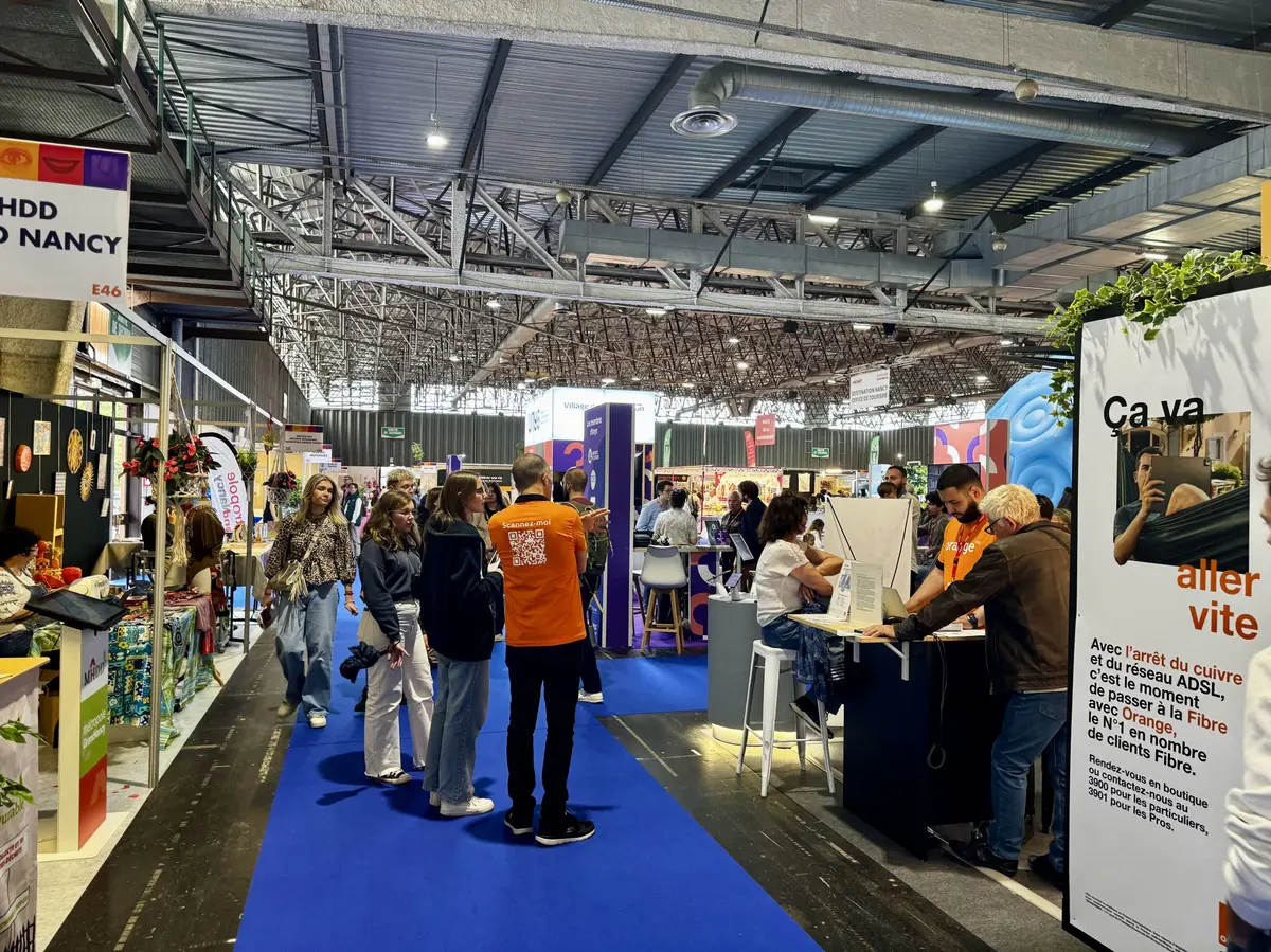 Des dizaines et des dizaines d'exposants à la Foire de Nancy