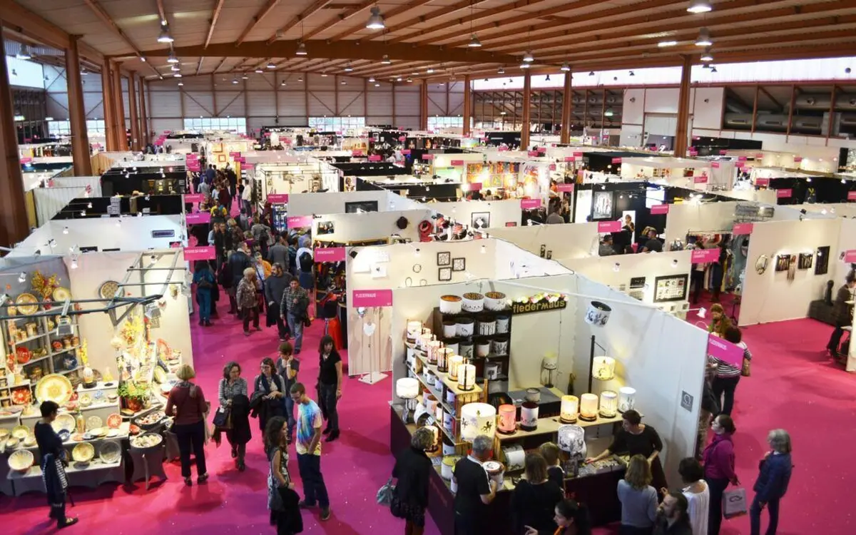 Les stands de la Foire expo de Nîmes