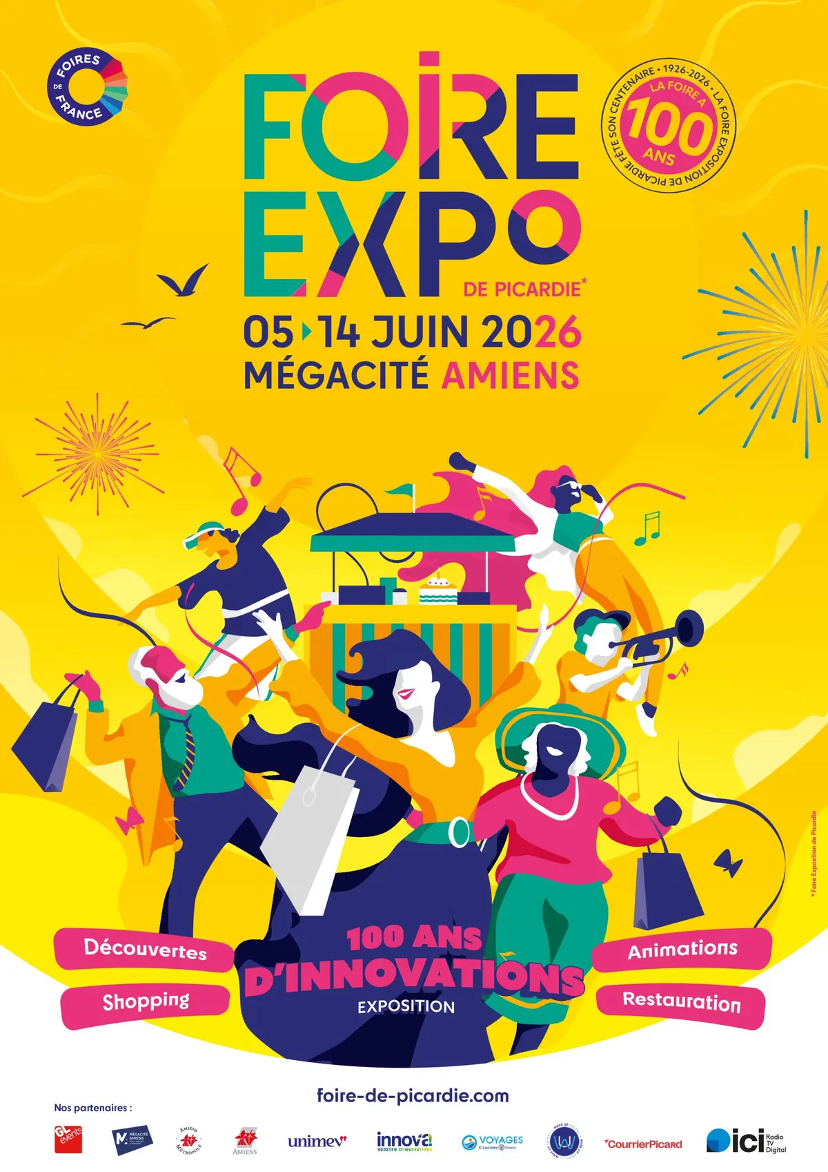 Affiche 2026 Foire Expo de Picardie