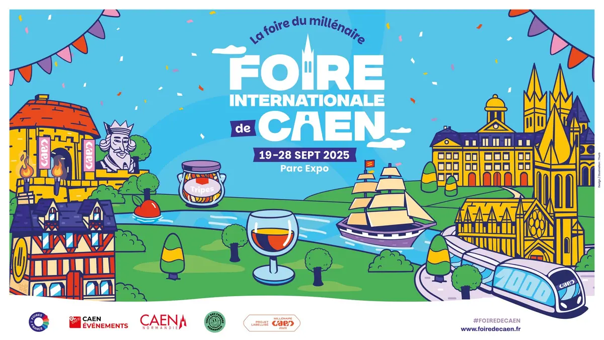Foire Internationale de Caen 2025 : l'affiche 