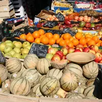A la Foire paysanne de Durmenach : les étals sont pleins ! &copy; André et Thomas Zundel - Ronde des fêtes