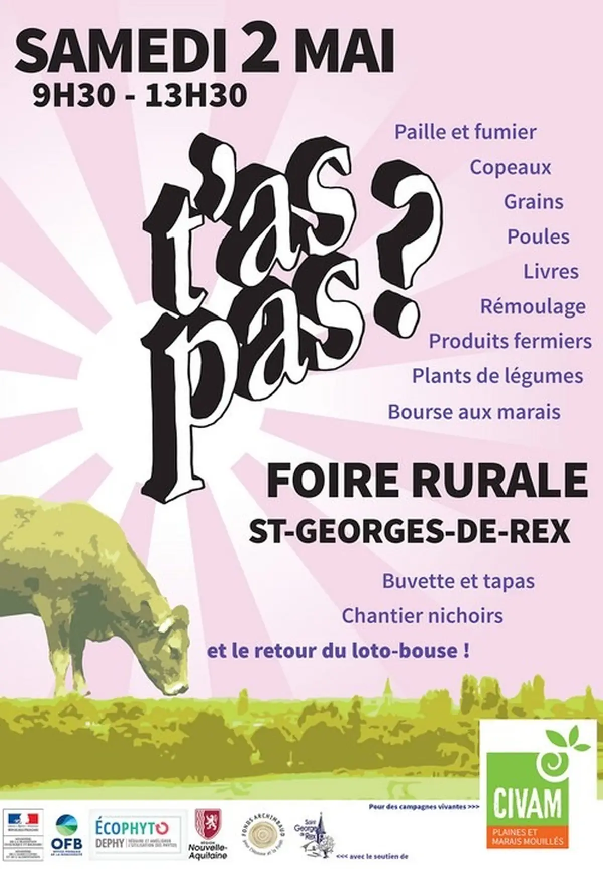 Foire Rurale du CIVAM à Saint-Georges-de-Rex