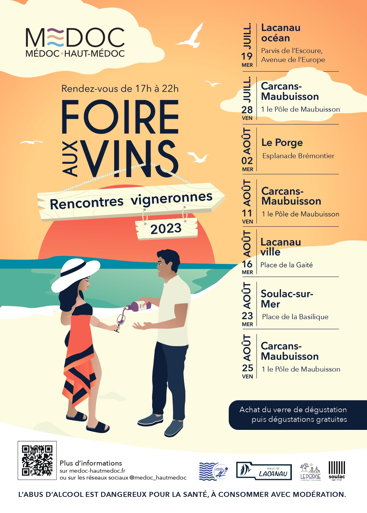 Foires aux Vins – AOC Médoc et Haut-Médoc