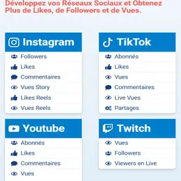 Followerest - aperçu du service qui vous aidera à promouvoir vos réseaux sociaux