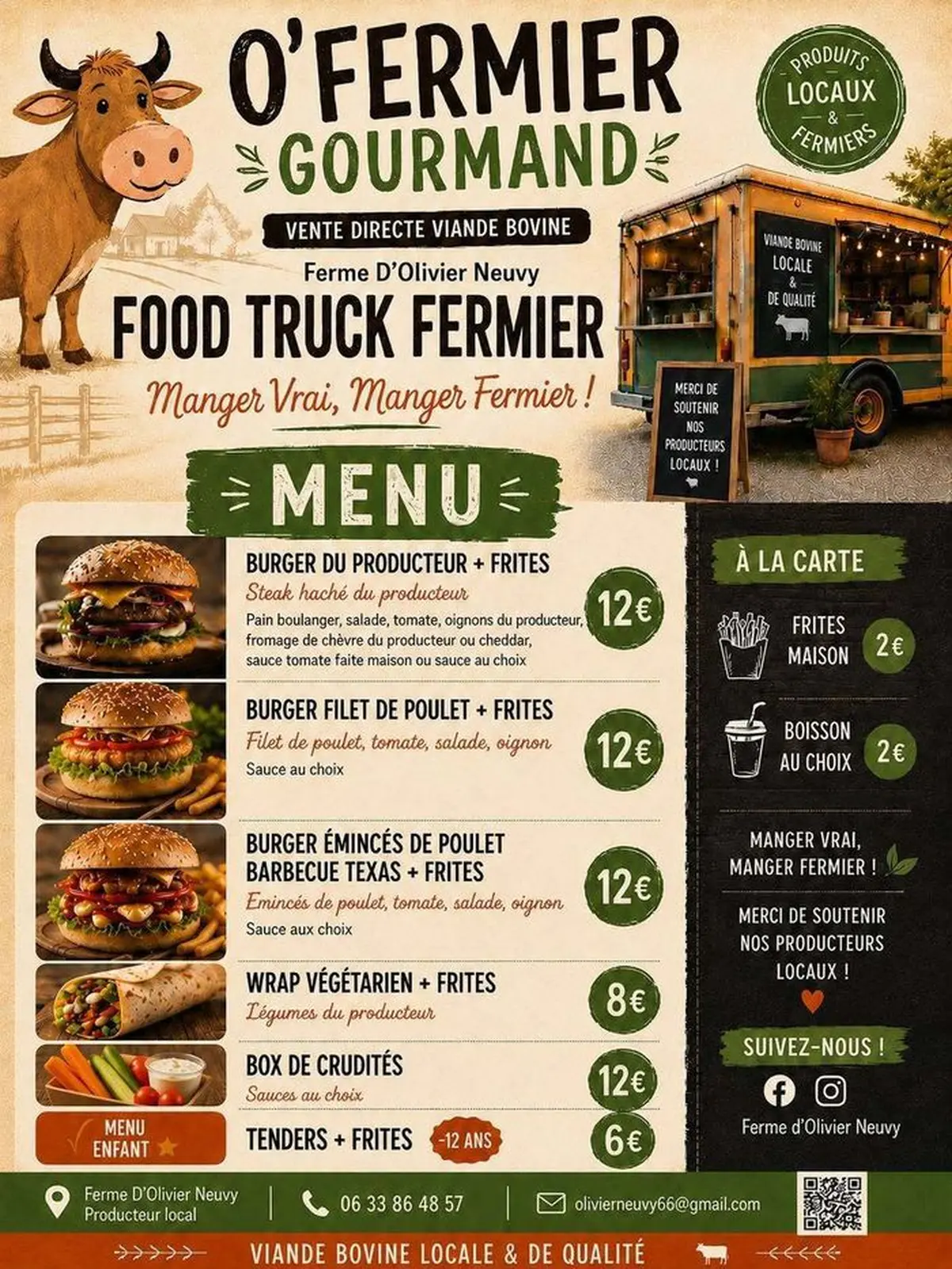 Food truck fermier