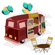 Food truck Party 4, vide-grenier