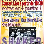 Forcal en Ré and Shaker SoMuch du Bar
