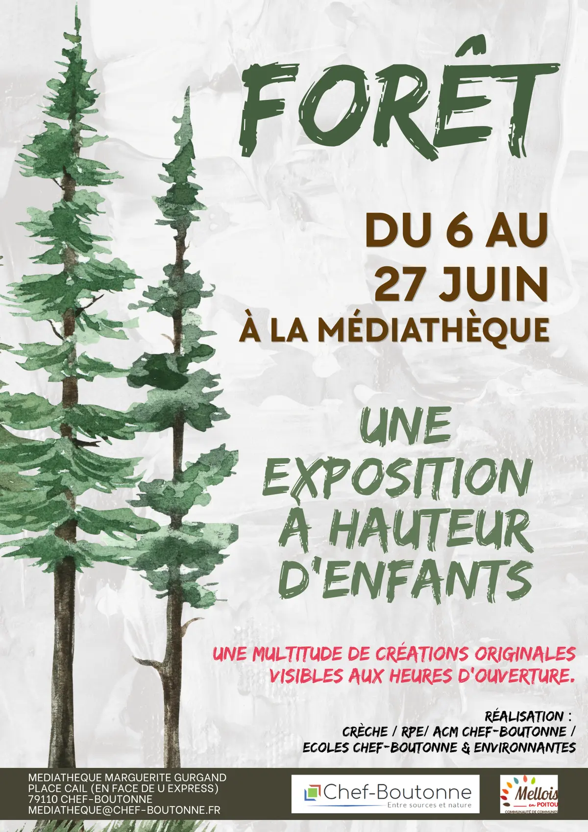 Forêt : une exposition à hauteur d'enfants
