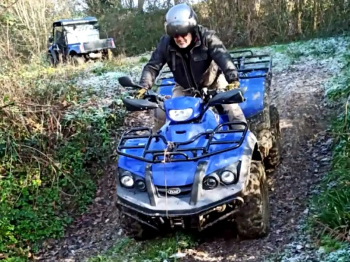 Formation au Pilotage de Quad à Pessoulens (32)