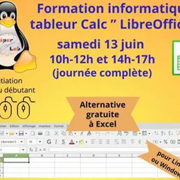 Formation au tableur Calc de LibreOffice