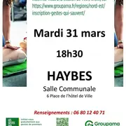 Formation aux gestes de premiers secours