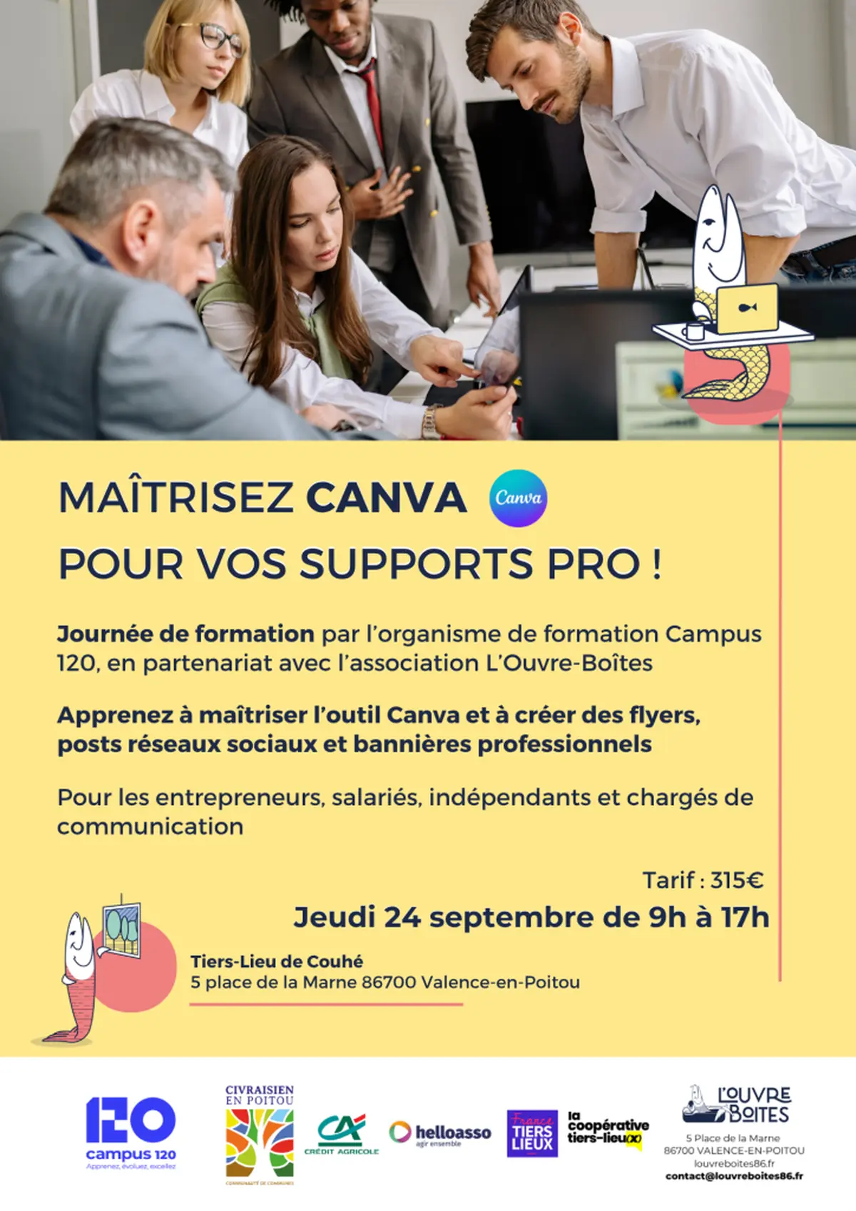 Formation CANVA
