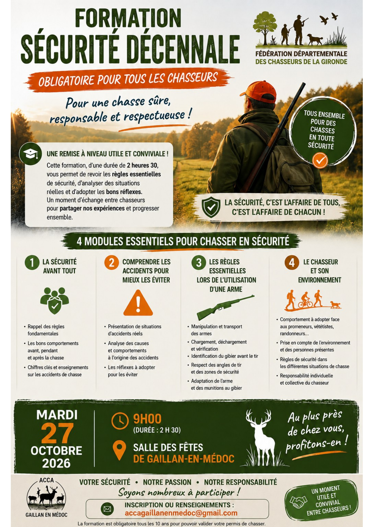 Formation sécurité décennale