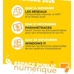 Formation tout public Paramétrage smartphone et PC