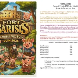 Fort Barisis arrive à Barisis-aux-Bois !