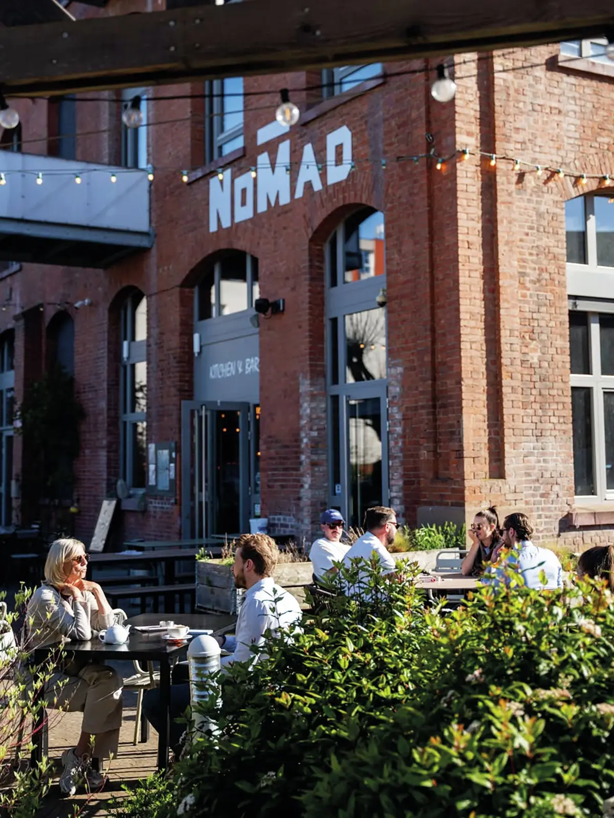 La terrasse du NoMad dans le quartier Fonderie