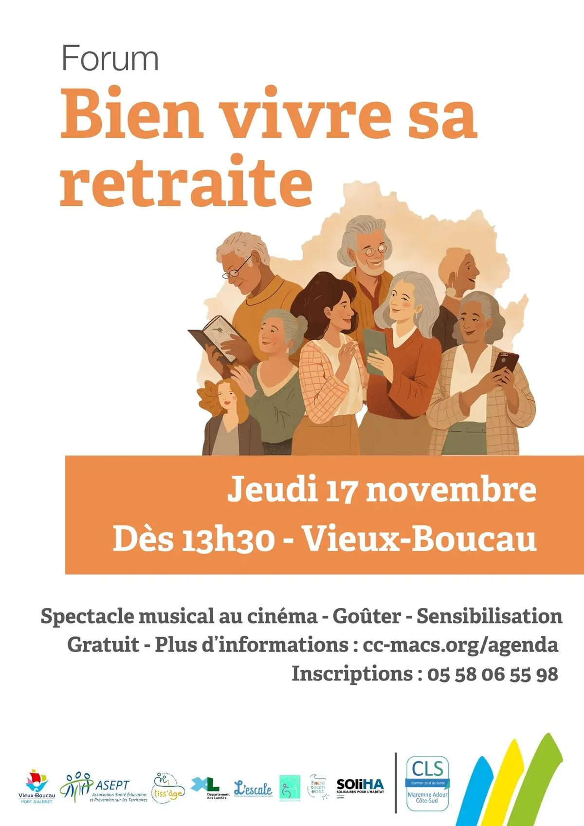 Forum Bien vivre sa retraite - Animation seniors / culturel et sensibilisation