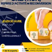 Forum Création, Reprise d'activité, Reconversion