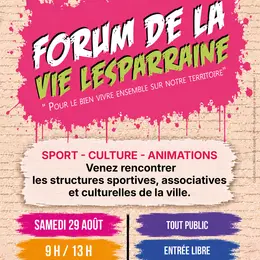 Forum de la vie Lesparraine