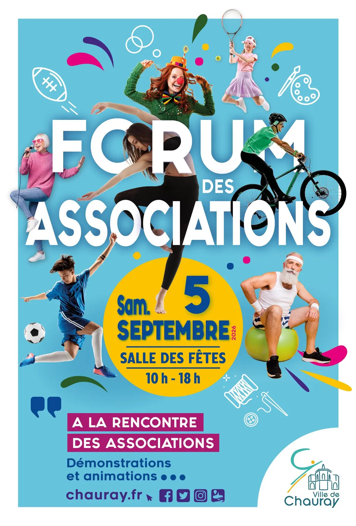 Forum des associations à Chauray