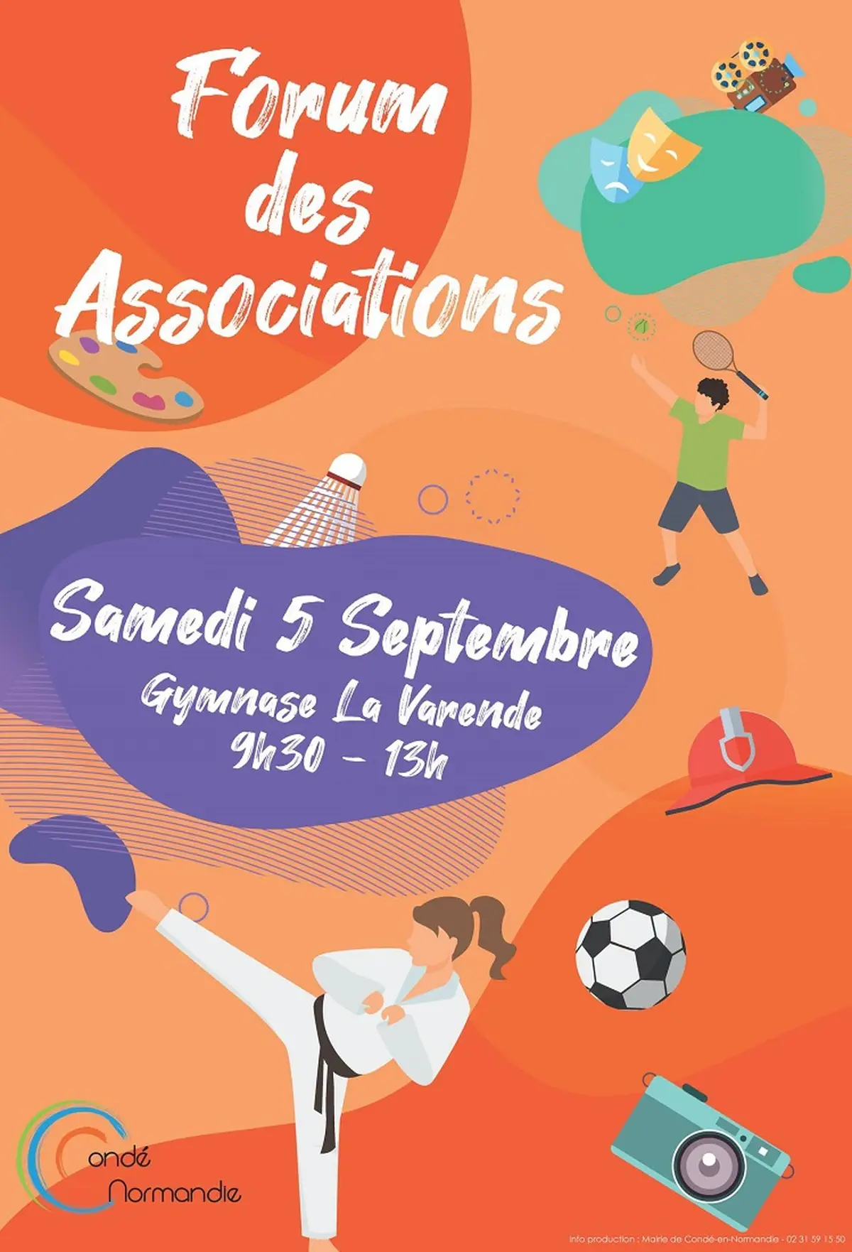 Forum des associations à Condé-en-Normandie
