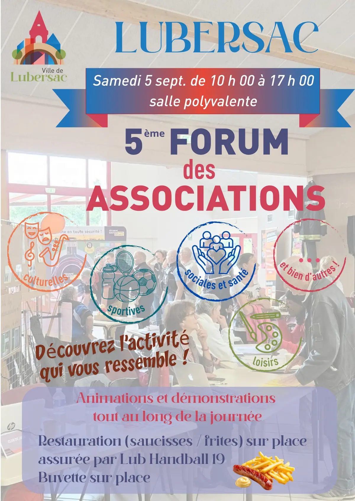 Forum des associations à Lubersac