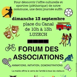 Forum des associations à Luzech