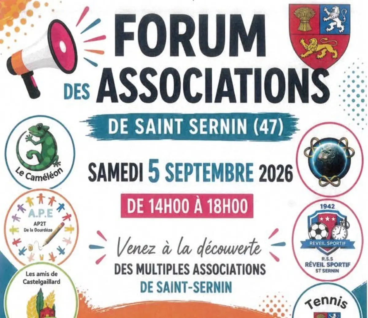 Forum des associations à Saint Sernin de Duras