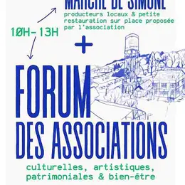 Forum des associations et marché de Simone