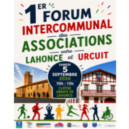 Forum intercommunal des associations 2026 Lahonce-Urcuit