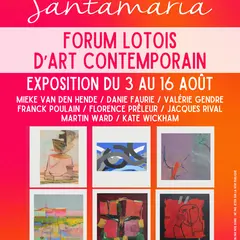 Forum Lotois d'art contemporain à l'espace culturel Santamaria