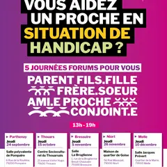 Forum pour les aidants de proches en situation de handicap