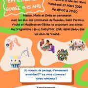 Foyer Ephémère soirée 11-15 ans