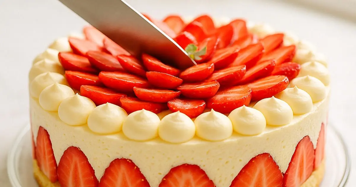 Fraisier maison alsacien