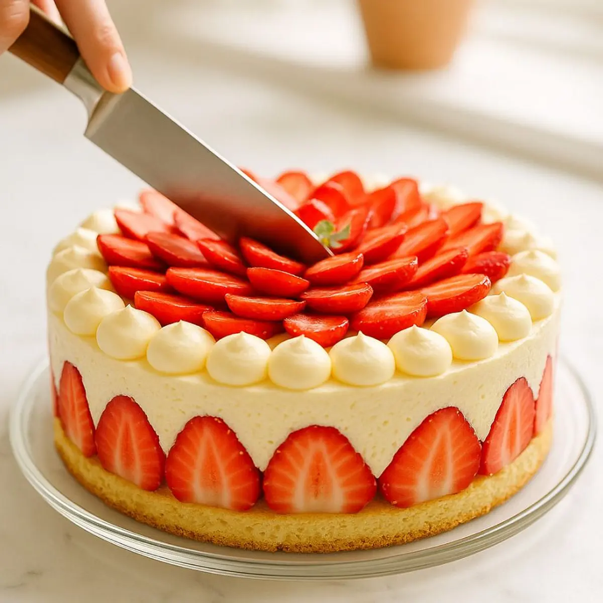 Fraisier maison alsacien