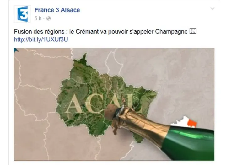 France 3 Alsace : le Crémant va pouvoir s'appeler Champagne