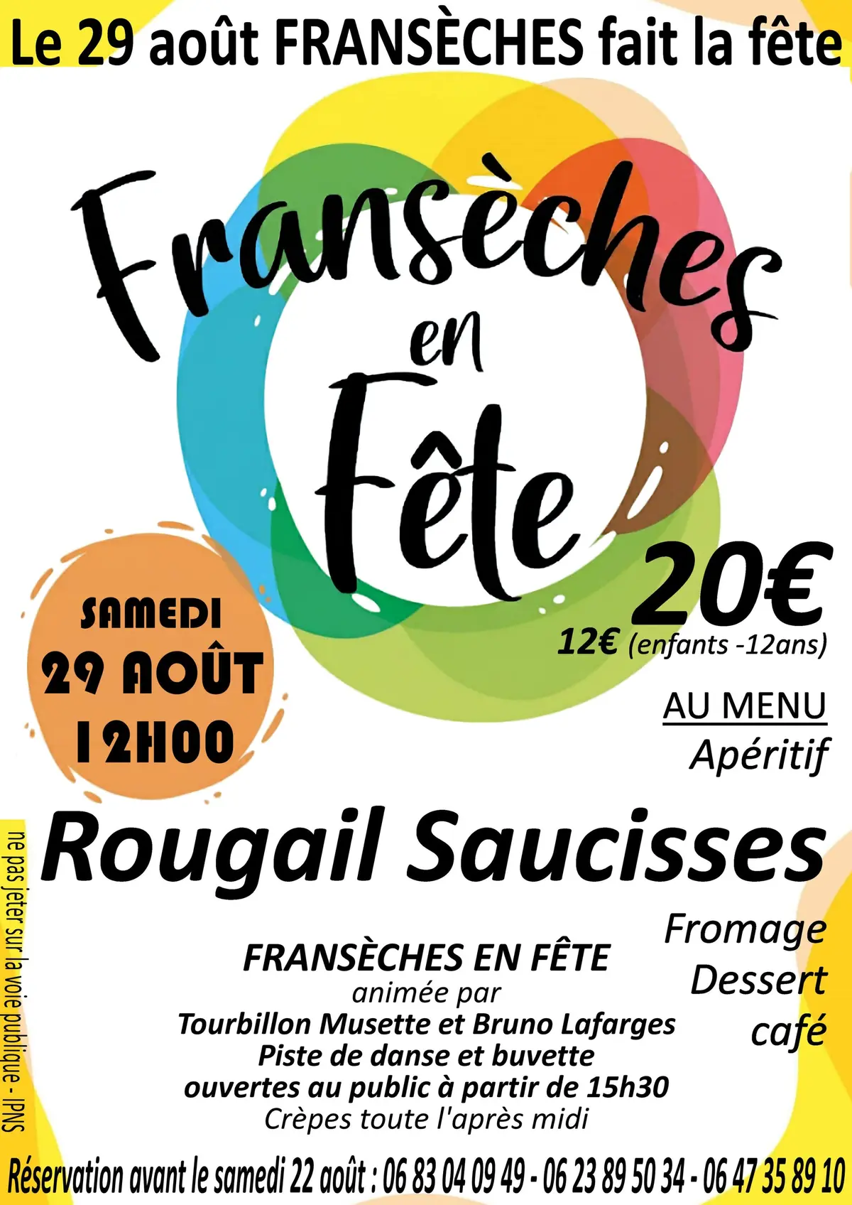 Fransèches en fête !