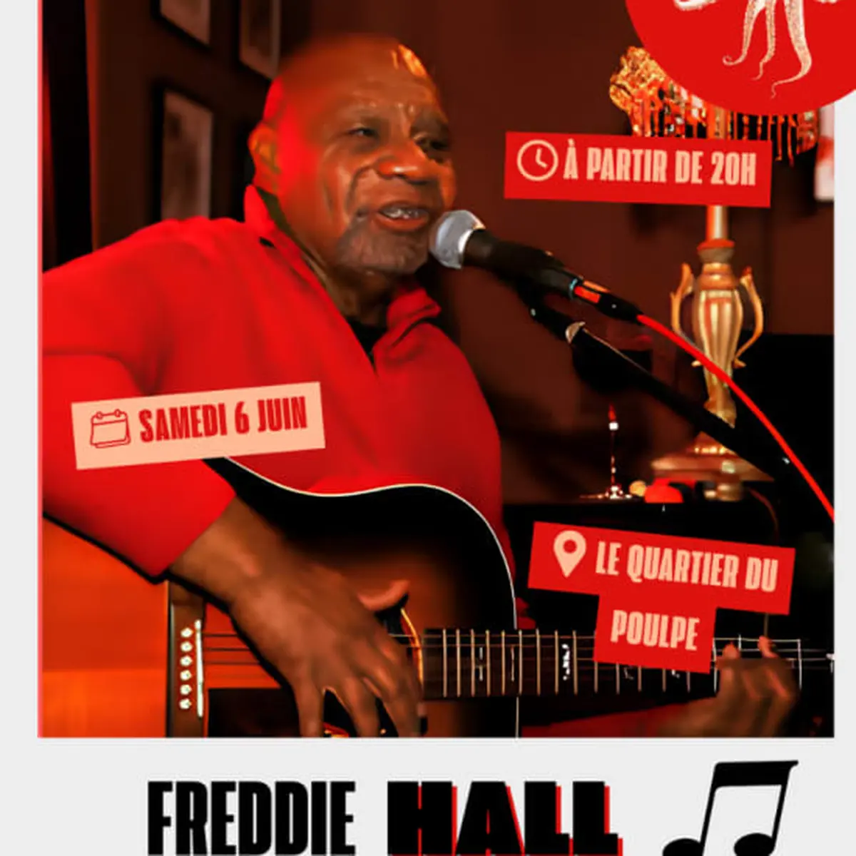 Freddie Hall - Concert Live