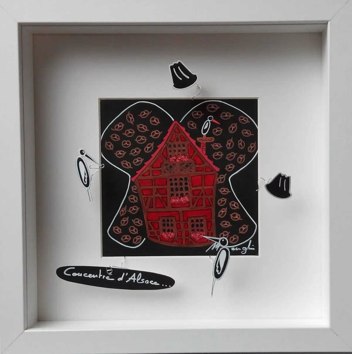 Frédérique alias Manougli : Concentré d'Alsace (tableau)