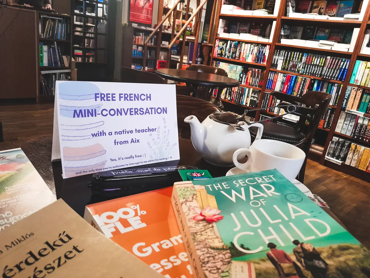 Free French mini conversation with a local native speaker and French teacher