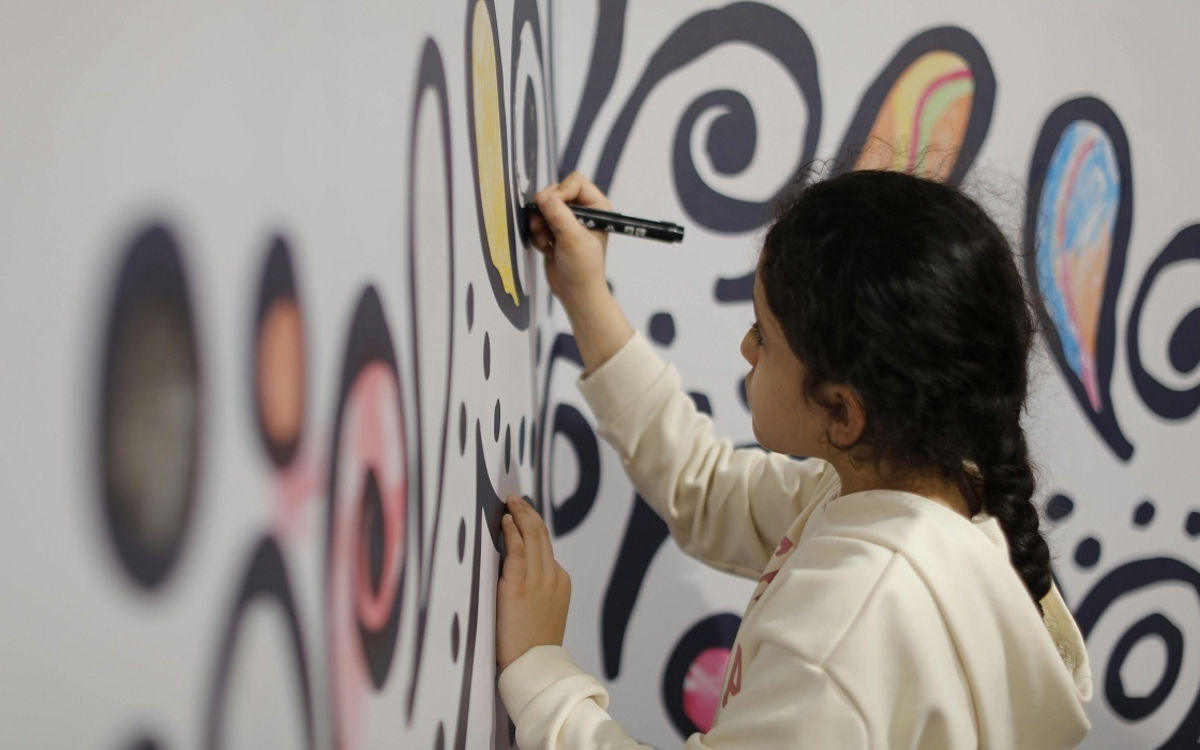 Fresque à colorier