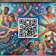 Fresque de l'Autisme Journée mondiale de sensibilisation à l'autisme